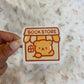 bookstore bear sticker