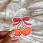 fall pumpkin cherry sticker