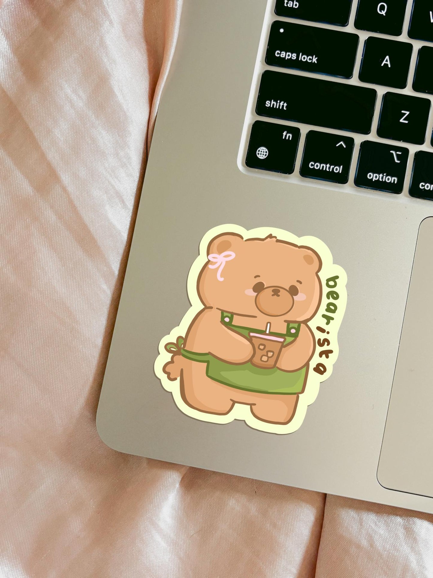 barista coffee shop sticker