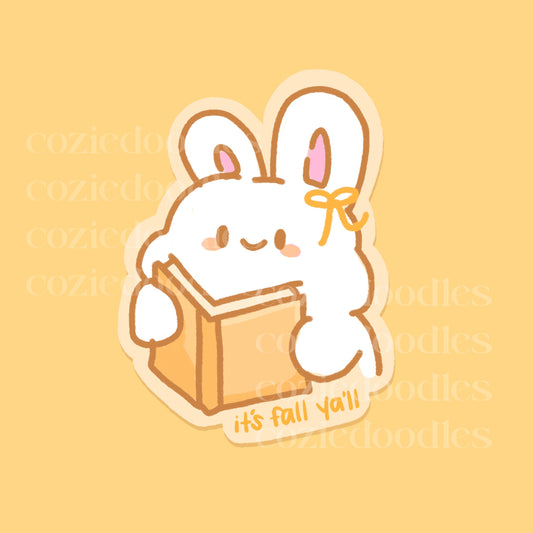 it's fall ya'll sticker