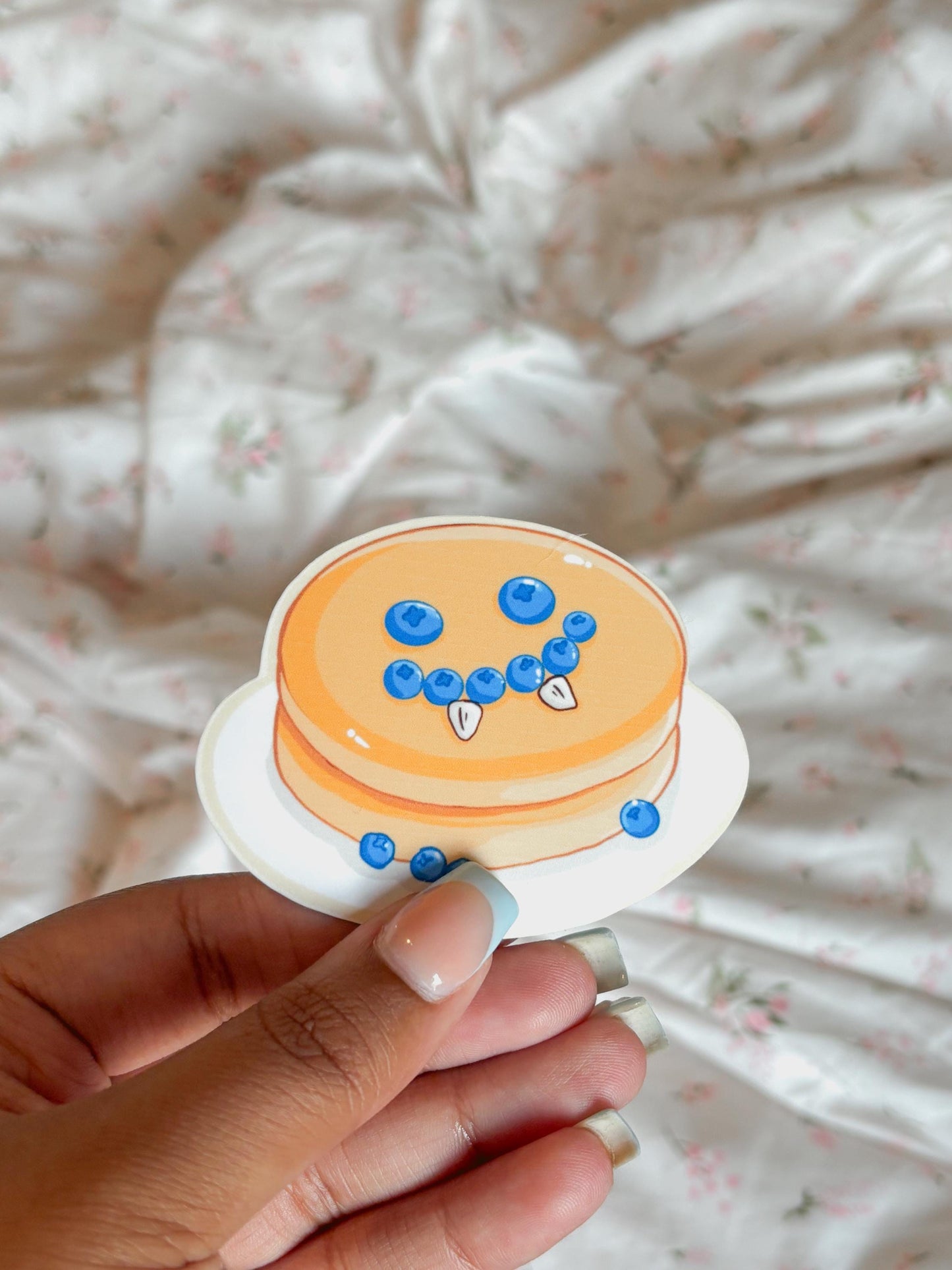 tvd damon’s pancakes/vampcakes sticker