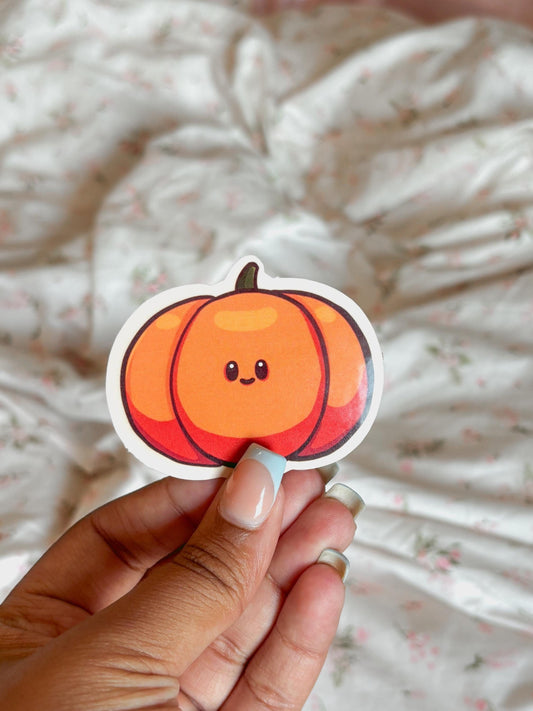 fall pumpkin sticker